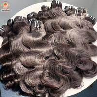 Extensiones de Cabello Humano Virgen 12A Ondulado Natural Vietnamita, Doble Trama, Cutícula Alineada, Puntas Gruesas, Sin Enredos, Sin Caída, Proveedor