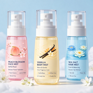 Botella de Plástico Transparente con Atomizador, Envase Cosmético para Cuidado Facial, de la Piel y del Cabello - Product Image 2