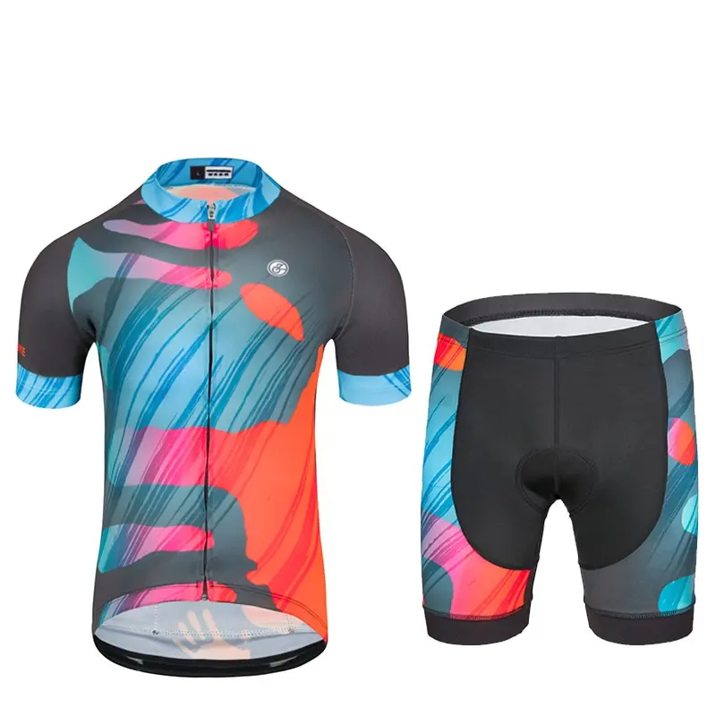 Groothandel Sportkleding Kinderen Fietsen Set Uniform Fiets Kleding Kids Racefiets Jersey En Shorts