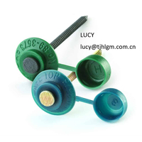 Clous de toiture de sécurité 75 mm x 3,5 mm, prix inférieur, 100 ensembles
