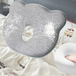 Almohada de Espuma Viscoelástica en Forma de Oso SUREWALHOME, Almohada de Espuma Viscoelástica Portátil en Forma de Donut, Almohadas Suaves y Acogedoras con Diseño de Oso de Dibujos Animados <span class=keywords><strong>para</strong></span> Bebés - Product Image 6