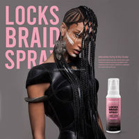 Spray Immetee 150 ml en gros pour tresses et torsades, anti-démangeaisons, nettoyant pour cuir chevelu, hydratant, sans accumulation, brume pour locs
