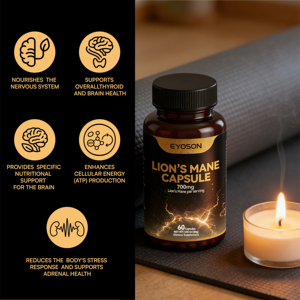 Service OEM – Compléments alimentaires à base de plantes pour la fatigue cérébrale, la brume mentale, l'anxiété, l'énergie et l'épuisement – Antioxydant et bienfaits éclaircissants pour la peau - Product Image 4