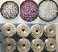 Machine automatique de fabrication de riz artificiel, ligne de production de riz cassé, ligne de production de riz fortifié
