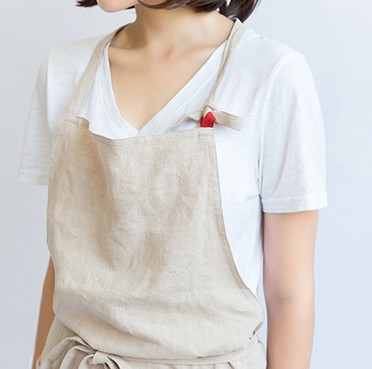 Tablier beige