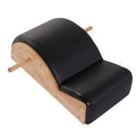 Correcteur de colonne vertébrale en chêne durable pour Pilates - Équipement de gym Pilates pour usage en studio avec bienfaits pour la forme physique et la santé