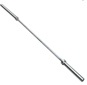 120cm-220cm ucuz serbest ağırlıklar satış halter spor salonu ağırlık kaldırma Bar sert krom 1.2m egzersiz halter bar 2.5cm