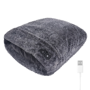 Almohadilla Masajeadora de Pies Cálida con Calor y Vibración, Apagado Automático Seguro, Calentador de Pies Portátil para el Hogar, Sofá, Dormitorio - Product Image 6