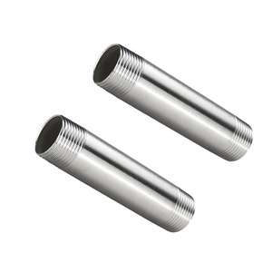 Фитинг из нержавеющей стали 304 с двойной наружной резьбой, усиленный круглый резьбовой соединитель для промышленных трубопроводов - Product Image 3