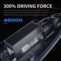 Cepillo de Dientes Eléctrico Sónico Inteligente V6 con 260 Días de Autonomía, 48000 VPM, Resistente al Agua, para Adultos, 5 Modos, Recargable, Presión Media