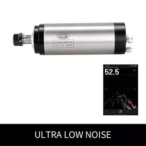 Kits de moteurs de broche CNC personnalisables Zhong Hua Jiang 2,2 kW ER20 24000 tr/min, moteur de broche refroidi par eau avec variateur de fréquence et accessoires - Product Image 2