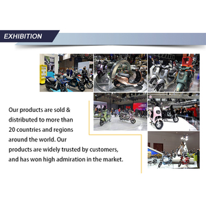 <span class=keywords><strong>Moto</strong></span> Électrique Maxi Scooter Homologuée Route, Longue Portée 350W, avec Affichage LCD, Capteur, en Alliage d'Aluminium et Freins à Disque ABS - Product Image 5