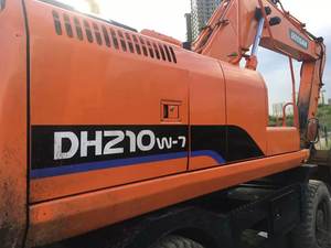 รถตักดินอเนกประสงค์แบบเกาหลีของแท้รถ DH210W-7รถฮุนไดประสิทธิภาพสูง - Product Image 5