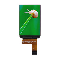 Layar LCD TFT 1,57" Resolusi 200*320 Sudut Pandang Penuh Kecerahan 300cd/m2 Antarmuka Komunikasi SPI-4W1L ST7789P3