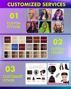 Perruque Ondulation Profonde Lâche Indienne Brute 30 Pouces, Perruque Full Lace Cheveux Humains Ondulés Profonds 40 Pouces, Densité 180, Perruque Lace Front 13X6 Ondulation Profonde - Product Image 6