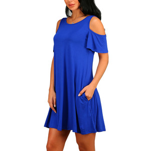 Vestido de Verano Casual para Mujer, Ecológico, Ajustado, de Lana, con Tirantes Finos y Escote con Volantes, de Una Pieza - Product Image 4