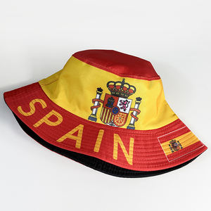 Gorra de Pescador Personalizada con el Escudo de la Selección Nacional de Fútbol de España, Gorro de Copa con la Bandera de España para Fanáticos del Fútbol, <span class=keywords><strong>Voleibol</strong></span> y Baloncesto - Product Image 3