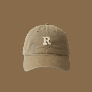 Chapeaux d'hiver en laine kaki fabriqués en Chine, protection solaire, chapeau de pêcheur, casquette de baseball à 6 panneaux avec logo personnalisé - Product Image 2