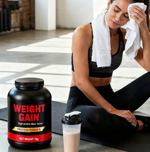 1kg Healthcare Sports Whey Protein Powder Support Suppléments de prise de poids personnalisés, Poudre de protéine de croissance musculaire avant entraînement - Product Image 1