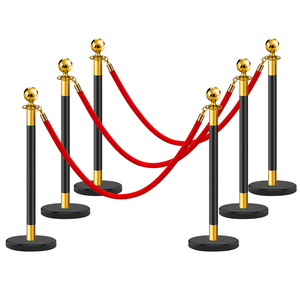 Açık kalabalık kontrolü trafik geri çekilebilir kemer kuyruk standı sonrası bariyer Stanchions kamu yerlerde sipariş korumak - Product Image 4