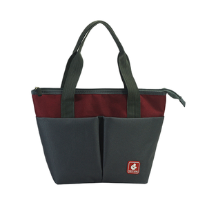 Sac à bandoulière en nylon grande capacité pour femme avec poches, style japonais, poignée unique, fermeture éclair, décoration lettres, sac à main - Product Image 1