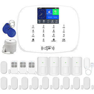 Système d'<span class=keywords><strong>alarme</strong></span> domestique WiFi 4G de 2,4 pouces, capteurs de porte/fenêtre, vidéo avec caméra, prévention des incendies et protection contre les cambriolages - Product Image 2