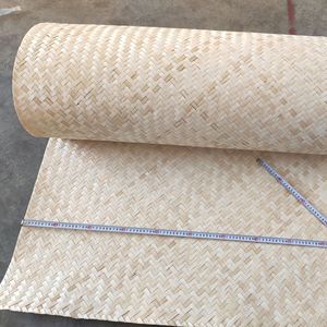 Handmade Bamboo Woven Ceiling Mat Natural Crafted For Home Decoration Interior Use With Small Edging And Customizable Size - Product Image 2