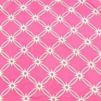 Tissu en velours imprimé 100% polyester tissé, couleur rose, avec logo personnalisé d'usine, pour vêtements et robes