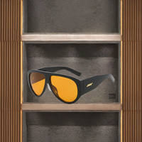 Gafas de Sol para Vacaciones al Aire Libre, Modelo 42861 Fashion 2025, Ovaladas, Grandes, con Parte Superior Plana, Protección UV400, Montura Negra, Aro Completo