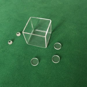 Vetro al Quarzo UV Rotondo Trasparente Personalizzato, Spessore 5mm, per Microsensori con Alta Trasmissione - Product Image 5