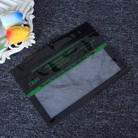3 couches a6 2 pochettes fermeture à glissière pièce de monnaie fermeture à glissière outil porter pochette à crayons chatoyant fichiers sacs personnalisés