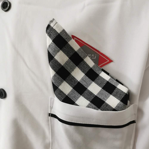 TR8020 Ensemble manteau et pantalon <span class=keywords><strong>de</strong></span> chef unisexe Tabliers en toile avec veste et haut pour la <span class=keywords><strong>cuisine</strong></span> et l'hôtel - Product Image 5