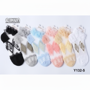 Calcetines náuticos de seda de cristal para mujer, logotipo personalizado de punto con características térmicas y transpirables, suaves y cómodos para las estaciones de invierno y primavera - Product Image 1