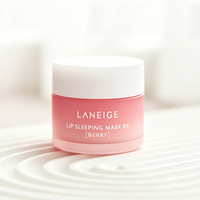 Pots en plastique givrés rechargeables avec motifs imprimés, 15g 20g, pour beurre corporel, crème nettoyante visage, masque capillaire, baume à lèvres, avec couvercles