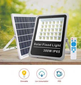 Lampadaire solaire LED tout-en-un 300W IP65 avec aluminium moulé sous pression pour jardin et éclairage, éclairage de 48 heures - Product Image 5