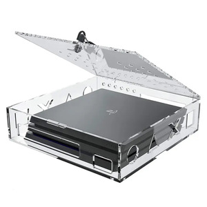 Tùy Chỉnh Acrylic Quảng Trường Trong Suốt <span class=keywords><strong>Video</strong></span> Trò Chơi Giao Diện Điều Khiển An Toàn Hộp Hiển Thị Lưu Trữ Cassette Key Khó<span class=keywords><strong>a</strong></span> - Product Image 3