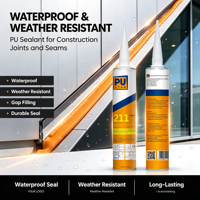 Adhésif pour pare-brise en polyuréthane PU noir 600 ml, colle pour verre automobile imperméable
