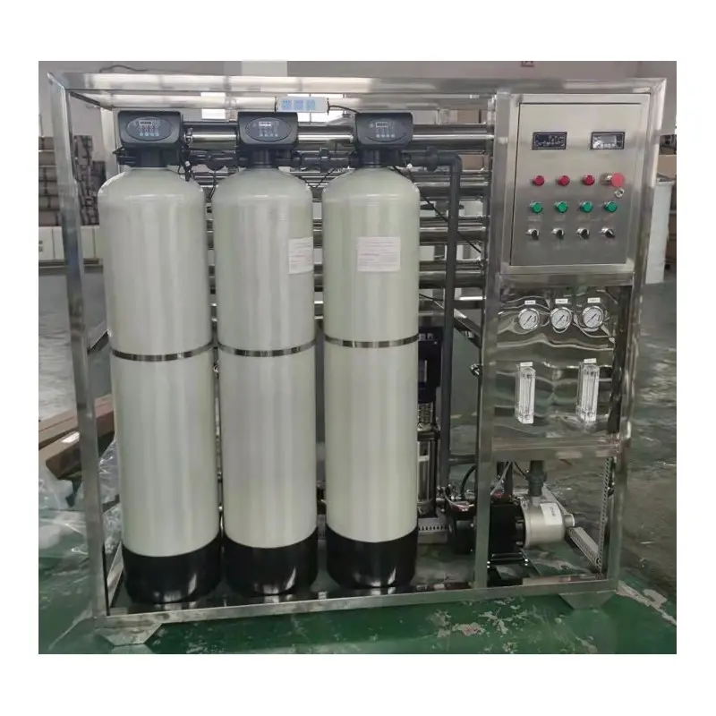 Refill Station Equipment House Reverse Osmosis Filter System Water Treatment Machinery