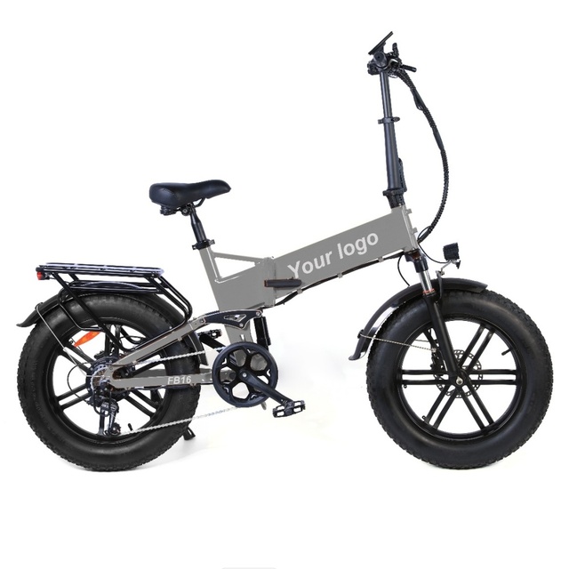 Factory Cheap Price Foldable Electric Bike 48v Lithium Battery 25km/h Rear Hub Brushless Bicicleta Electrica Fat E Bike