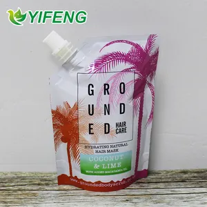 Customized Vitamin Water Pouch With Spout/stand Up Pouch With Spout Water/plastic Water Pouch With Spout
