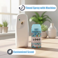 Diffuseur d'air frais automatique en aérosol : Combat les odeurs, avec minuterie, pour la maison, la salle de bain et la cuisine