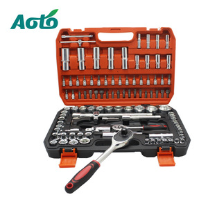 ชุดเครื่องมือซ็อกเก็ต Acto 108 ชิ้น พร้อมดอกไขควงและประแจ สำหรับช่างซ่อมรถยนต์ - Product Image 1