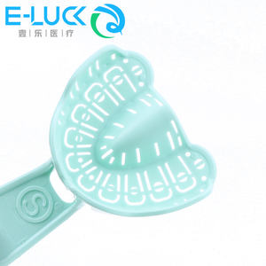 Bandeja de Impresión Dental Manual de Un Solo Uso, Kit de Moldeo de Plástico para Impresiones Parciales/Completas de Boca - Product Image 3