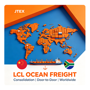 บริการขนส่งสินค้าทางทะเลแบบ LCL ที่มีการแข่งขันได้ บริการรวมสินค้า LCL ทางทะเลระหว่างประเทศ จากจีนไปยังแอฟริกาใต้ - Product Image 1