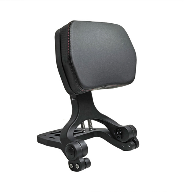 Aluminum alloy folding backrest