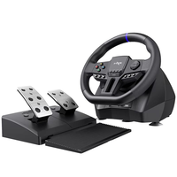SUNDI PXN V900 Volant de course à double vibration à 360/900 degrés pour PC, PS3, PS4, Xbox Series, Switch