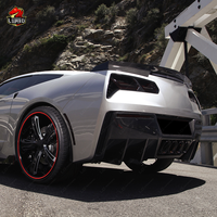 Kit de carrosserie diffuseur arrière en fibre de carbone modifié pour Chevrolet Corvette C7