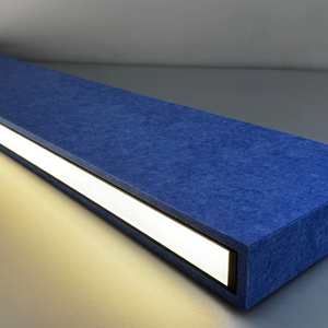 โคมไฟอะคูสติก LED เส้นตรงยาว1.2ม. กันเสียงพร้อมแผงอะคูสติก - Product Image 6
