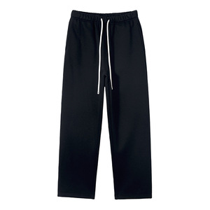 Pantalones Rectos Nuevos de Otoño/Invierno, 350g, Color Sólido, con Forro de <span class=keywords><strong>Terciopelo</strong></span>, Pantalones Casuales Holgados de Algodón para <span class=keywords><strong>Hombre</strong></span> y Mujer, Marca <span class=keywords><strong>Americana</strong></span> - Product Image 3