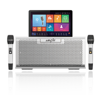 Sistema de Karaoke Profesional Todo en Uno, Sistema de Karaoke Comercial con Micrófono Bluetooth, Reproductor de Karaoke